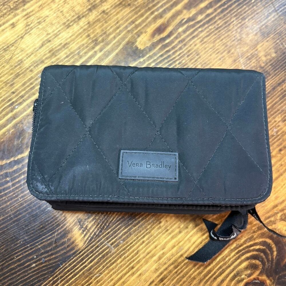 Vera‎ Bradley Black Wallet